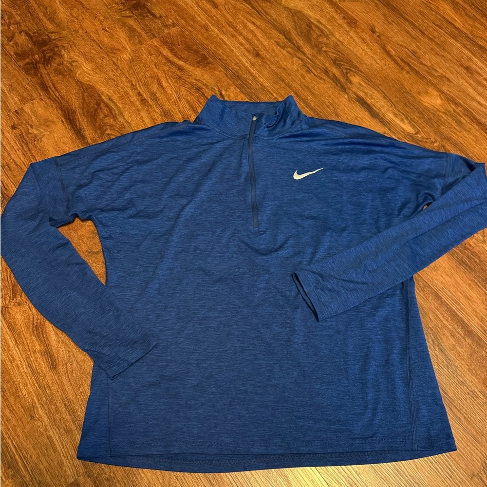 Nike Women’s Blue Running Quarterzip